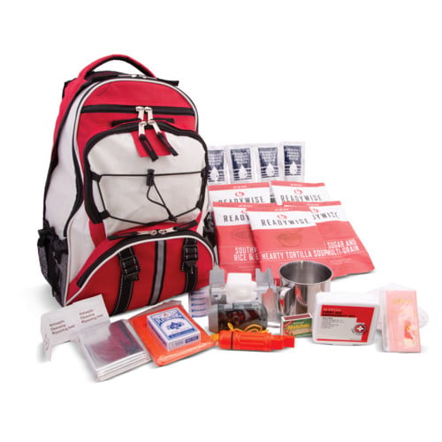 READY WISE Survival 64 Piece Backpack w/ 32 Freeze Dried Meals & Survival Supplies for sale at KYGUNCO.