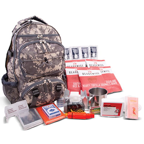 READYWISE 64 Piece Survival Back Pack (Camo) for sale at KYGUNCO.