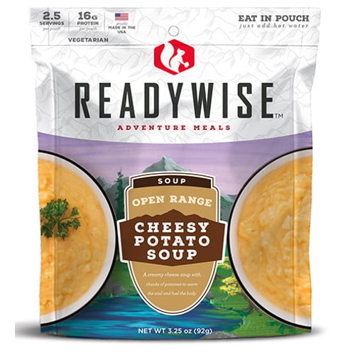 READYWISE 6 CT Case Open Range Cheesy Potato Soup for sale at KYGUNCO.