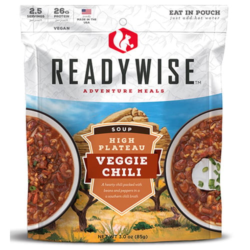 READYWISE 6 CT Case High Plateau Veggie Chili Soup for sale at KYGUNCO.