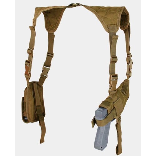 CONDOR OUTDOOR Universal Shoulder Holster - Coyote Brown for sale at KYGUNCO.
