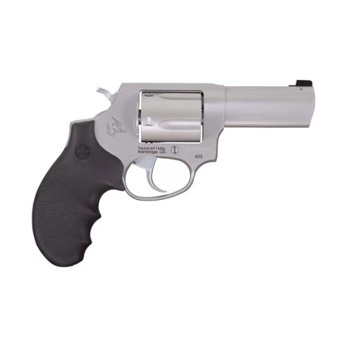 TAURUS Defender 605 357 Mag / 38 Special 3" 5rd Revolver w/ Night Sight | Hogue Rubber Grip for sale at KYGUNCO.