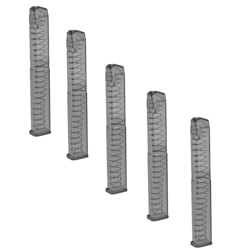 ELITE TACTICAL 9mm 40rd 5 Mags for Glock 17,18,19,19X,26,34,45 for sale at KYGUNCO.