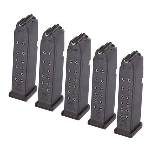 GLOCK G19 9mm Magazine 15rd 5 Pack for sale at KYGUNCO.