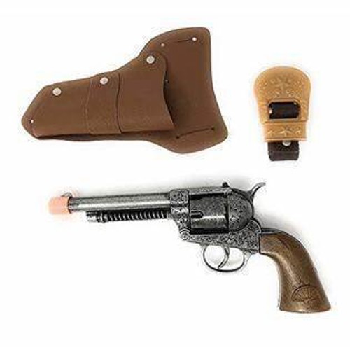 PARRIS TOYS Big Tex 11" Cap Pistol w/ Holster & Belt for sale at KYGUNCO.