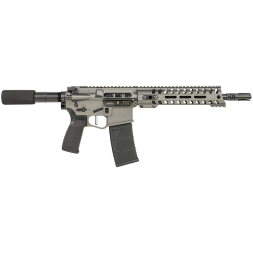 POF Minuteman 5.56 NATO 10.5" 30rd Semi-Auto AR15 Pistol - Tungsten / Black for sale at KYGUNCO.