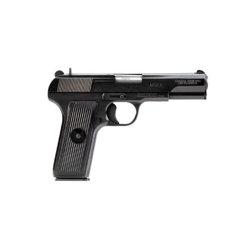 ZASTAVA M57A 7.62x25 Tokarev 4.5" 9rd Pistol - Black for sale at KYGUNCO.
