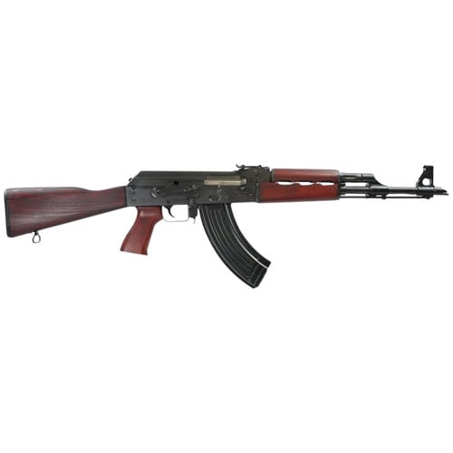 ZASTAVA ZPAPM70 7.62X39 16.3" 30rd Semi-Auto AK47 Rifle - Black / Serbian Red Wood for sale at KYGUNCO.