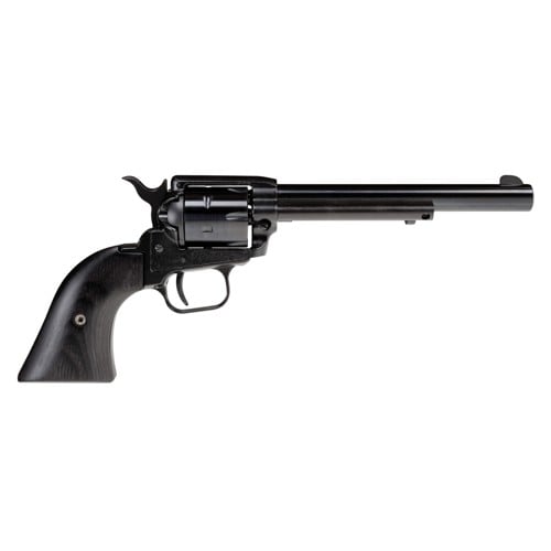 HERITAGE MANUFACTURING Rough Rider 22 LR 6.5" 6rd Revolver - Black w/ Wood Laminate Grips for sale at KYGUNCO.