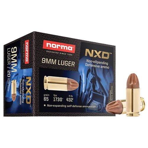 NORMA AMMO 9mm NXD 64gr 20rd