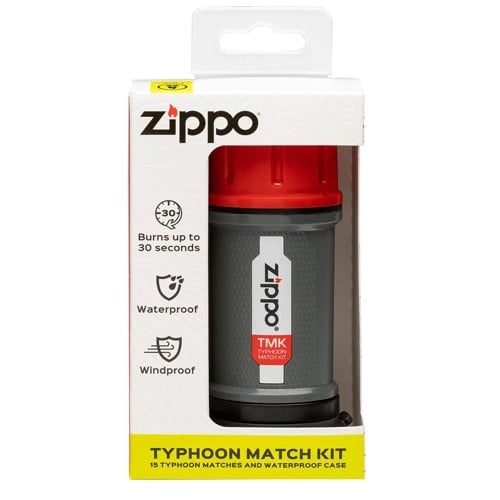 ZIPPO Typhoon Match Kit (15) w/ Case for sale at KYGUNCO.
