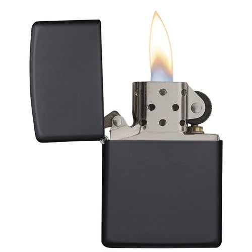 ZIPPO Windproof Lighter - Matte Black for sale at KYGUNCO.