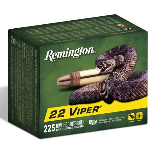 REMINGTON Viper 22LR 36gr Truncated Cone Solid Ammunition | 225 Rounds for sale at KYGUNCO.