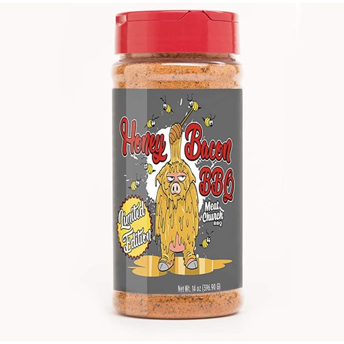 MEAT CHURCH BBQ Honey Bacon BBQ Rub - 14Oz for sale at KYGUNCO.