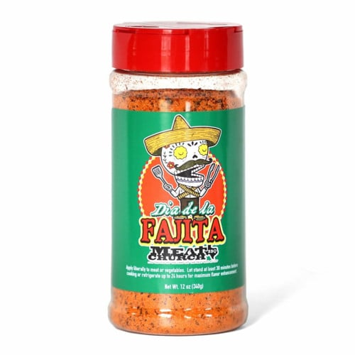 MEAT CHURCH BBQ Dia De La Fajita BBQ Rub - 14 Oz for sale at KYGUNCO.