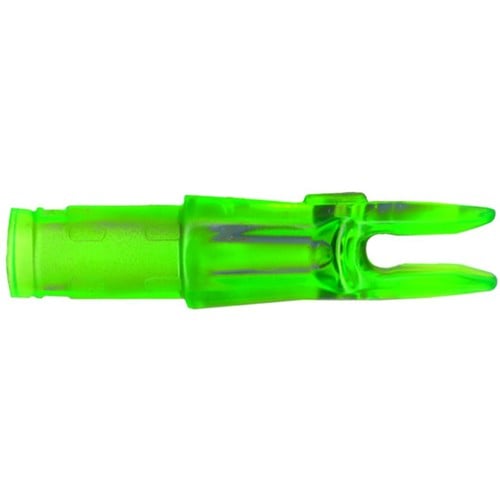 EASTON TECHNICAL 6.5mm 3D Super Nocks Neon Green 12pk for sale at KYGUNCO.