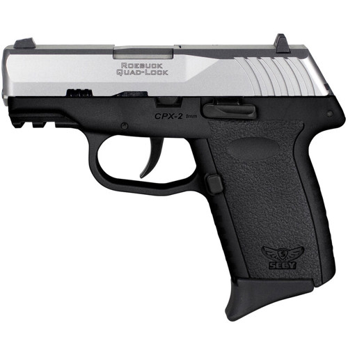 SCCY INDUSTRIES CPX-2 9mm 3.1" 10rd Pistol - Black / Stainless for sale at KYGUNCO.