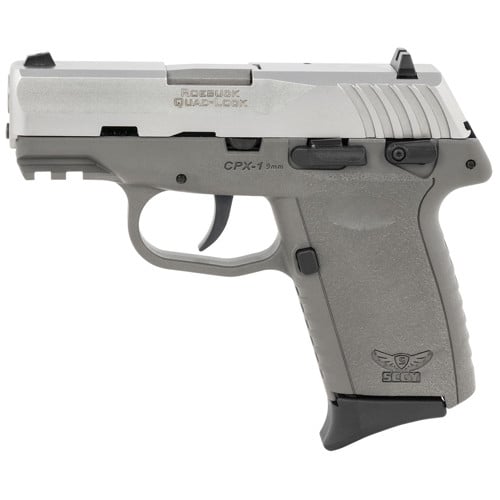 SCCY INDUSTRIES CPX-1 9mm 3.1" 10rd Pistol - Grey / Stainless for sale at KYGUNCO.