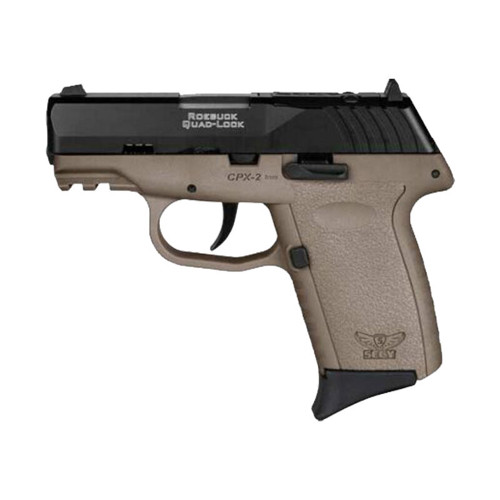SCCY INDUSTRIES CPX-2 9mm 3.1" 10rd Pistol - Black / FDE for sale at KYGUNCO.