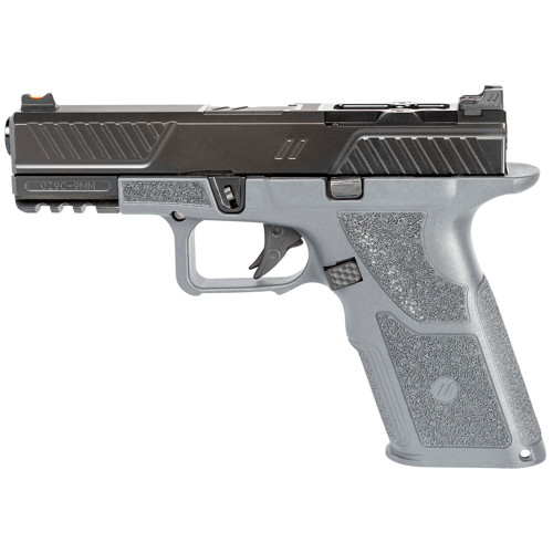 ZEV TECHNOLOGIES OZ9c Combat 4.16" 9mm Compact 17rd Semi-Auto Pistol - Gray / Black for sale at KYGUNCO.
