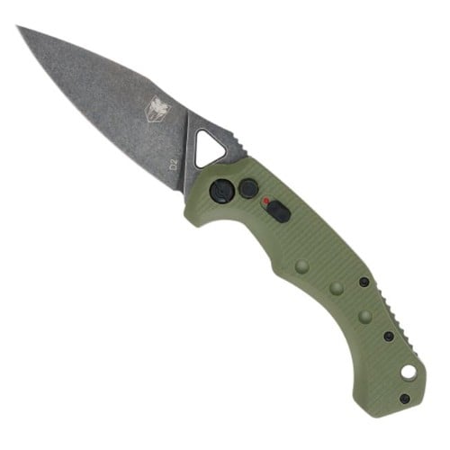 COBRATEC Ryker OD Green Auto Folding Knife for sale at KYGUNCO.