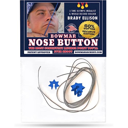 BOWMAR Nose / Kisser Button 2-Piece | Blue for sale at KYGUNCO.