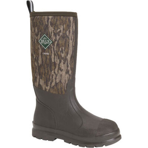 MUCK BOOTS Men's Chore Classic Boot Tall - Mossy Oak Bottomland for sale at KYGUNCO.