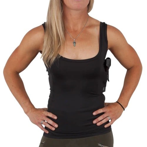 UnderTech Womens Concealed Carry Executive Tank | Black for sale at KYGUNCO.
