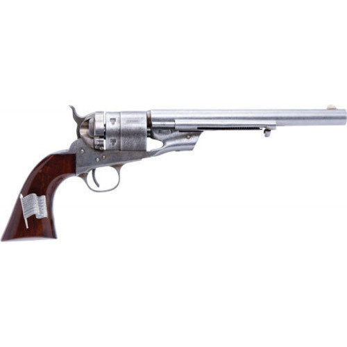 CIMARRON Richards Conversion 45 LC 8" 6rd Revolver - Stainless | Walnut for sale at KYGUNCO.