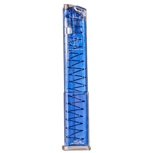 ELITE TACTICAL Glock 17,18,19,19X,26,34,45 G2 - 9mm 32rd Blue Mag for sale at KYGUNCO.
