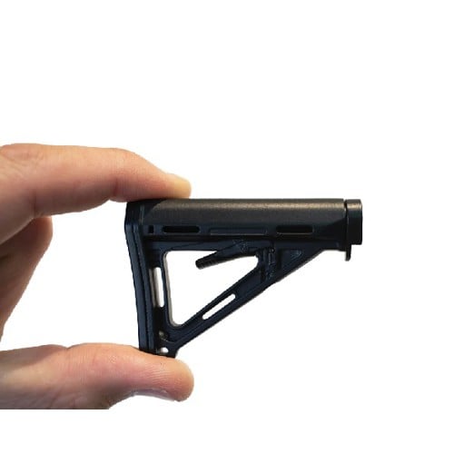 GOAT GUNS Miniature Milspec Adjustable Stock - Black for sale at KYGUNCO.