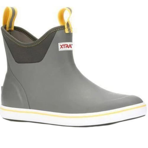 XTRATUF Men's 6" Ankle Deck Boot - Grey for sale at KYGUNCO.