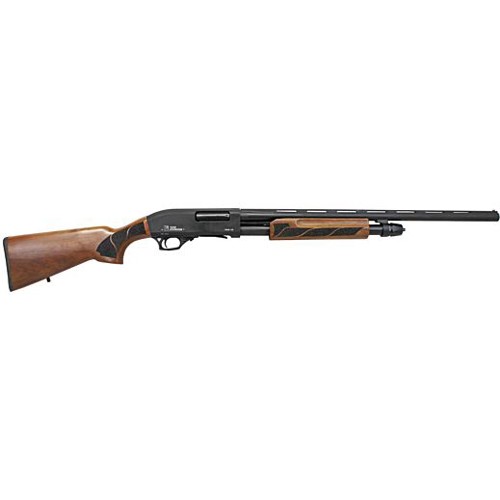 IVER JOHNSON PAS12 12 Gauge 3" 30" 5rd Pump Shotgun - Black / Walnut for sale at KYGUNCO.