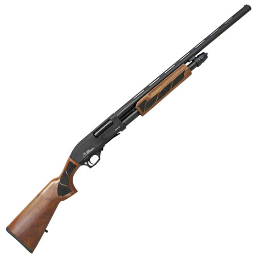 IVER JOHNSON PAS 20 Gauge 3" 28" 5rd Pump Shotgun - Black / Walnut for sale at KYGUNCO.