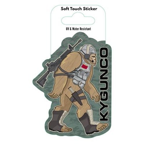 KYGUNCO Tactical Bigfoot Sticker for sale at KYGUNCO.
