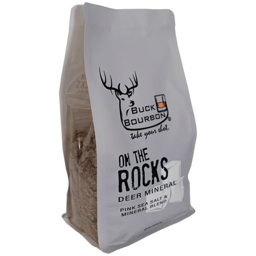 BUCK BOURBON On The Rocks 5lb Bag Deer Mineral for sale at KYGUNCO.