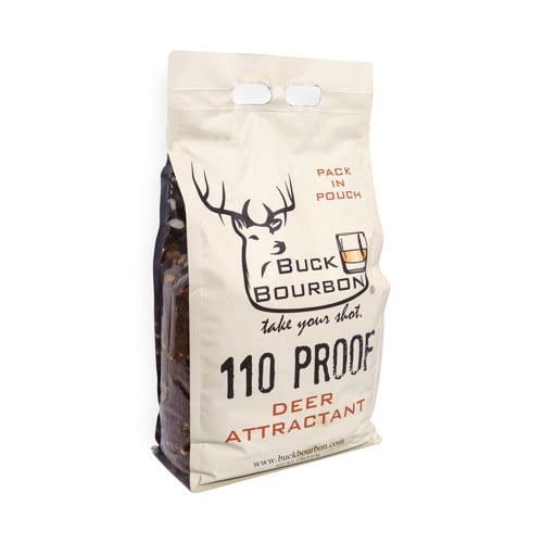 BUCK BOURBON 110 Proof Deer Attractant 8lb Bag for sale at KYGUNCO.