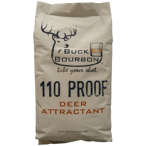 BUCK BOURBON 110 Proof 25lb Deer Attractant for sale at KYGUNCO.