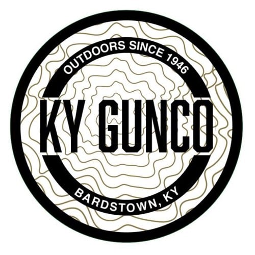 KYGUNCO Outdoors Since 1946 Topo Map Sticker for sale at KYGUNCO.