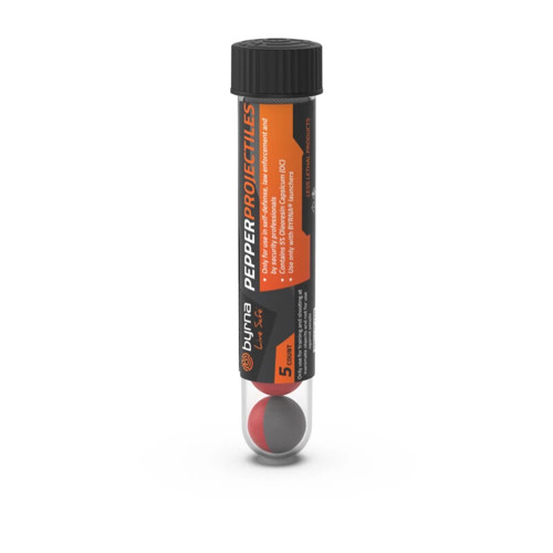 BYRNA TECHNOLOGIES Pepper Projectiles (5ct) for sale at KYGUNCO.