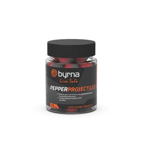 BYRNA TECHNOLOGIES Pepper Projectiles | 25 Count for sale at KYGUNCO.