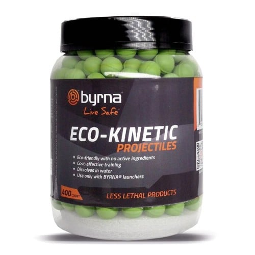 BYRNA TECHNOLOGIES Eco-Kinetic Projectiles (400ct) for sale at KYGUNCO.