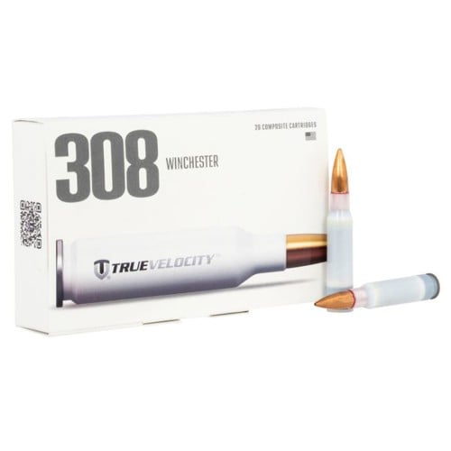 TRUE VELOCITY AMMO 308 Win 168Gr Nosler Custom 20rd for sale at KYGUNCO.