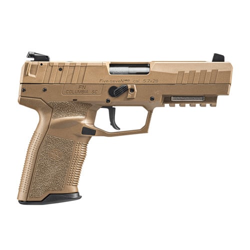 FN AMERICA Five-Seven MRD 5.7x28mm 20+1 Optic Ready Pistol - FDE for sale at KYGUNCO.
