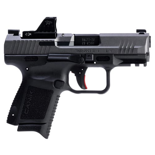 CANIK TP9 Elite Sub Compact 9mm 3.6" 12rd Pistol w/ MeCankic M01 Red Dot - Grey / Black for sale at KYGUNCO.