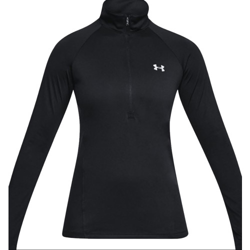 UNDER ARMOUR Women's UA Tech 1/2 Zip - Black for sale at KYGUNCO.