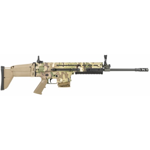 FN AMERICA SCAR 17S NRCH 7.62x51 NATO 16" 30rd Semi-Auto Rifle w/ Muzzle Brake - Multi-Cam for sale at KYGUNCO.