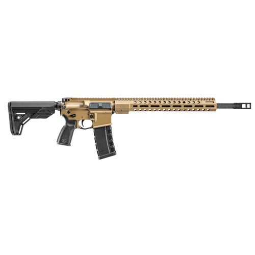 FN AMERICA FN15 DMR3 5.56 NATO 18" 30rd Semi-Auto AR15 Rifle - FDE / Black for sale at KYGUNCO.