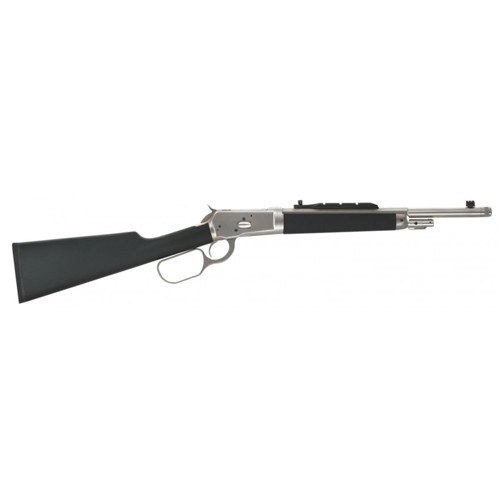 TAYLORS AND COMPANY 1892 Alaskan 357 Mag 16" 5rd Lever Rifle w/ Threaded Barrel - Chrome | Black for sale at KYGUNCO.