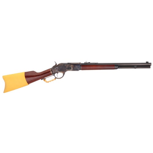 TAYLORS AND COMPANY 1873 Comanchero 45 LC 20" 10rd Lever Rifle - Case Hardened | Walnut for sale at KYGUNCO.